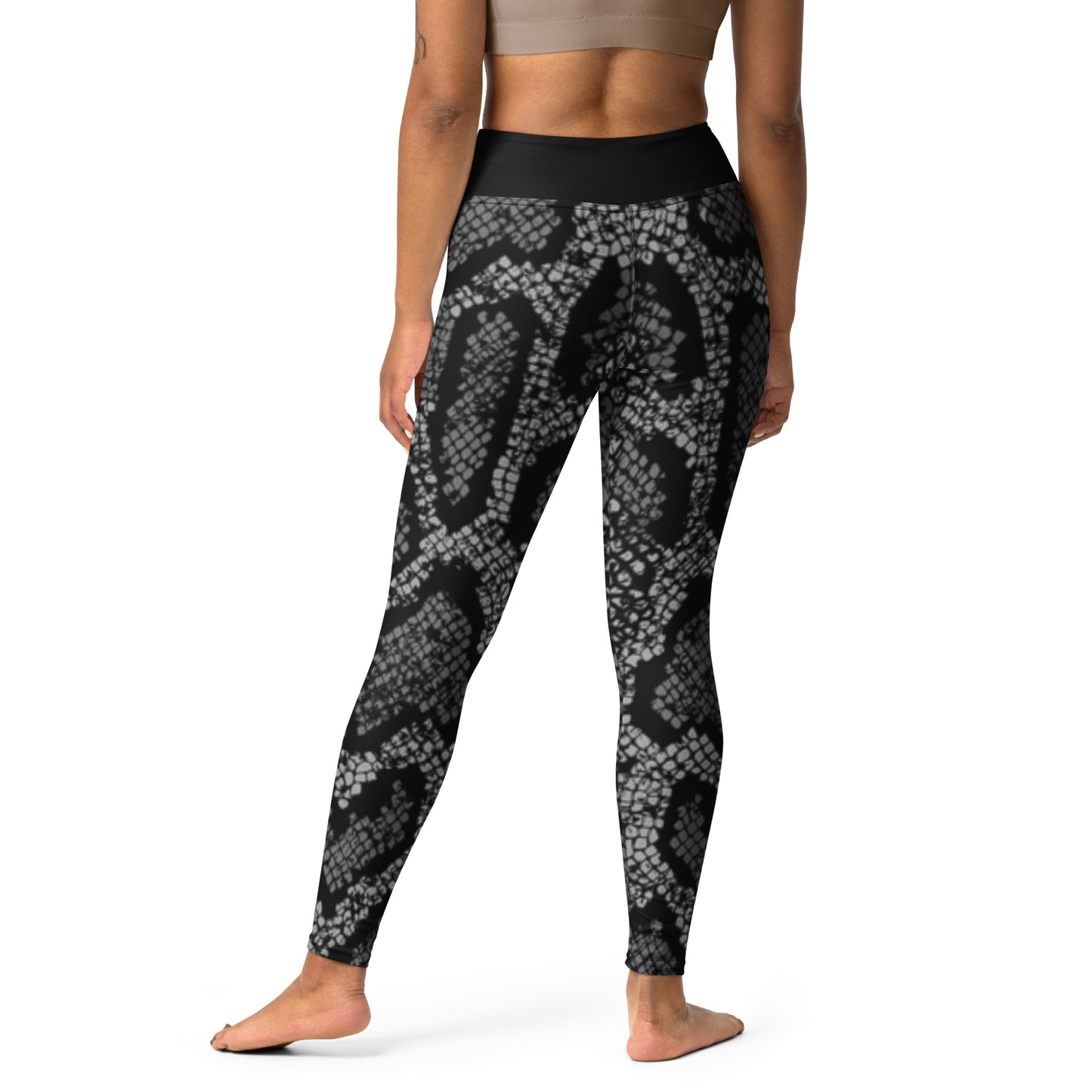 Black Snake Print Legging