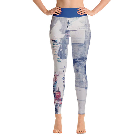 Magazine Print Leggings