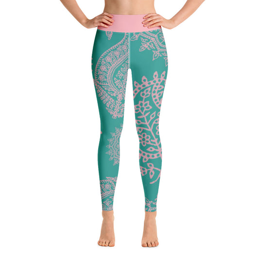 Paisley Pattern Leggings