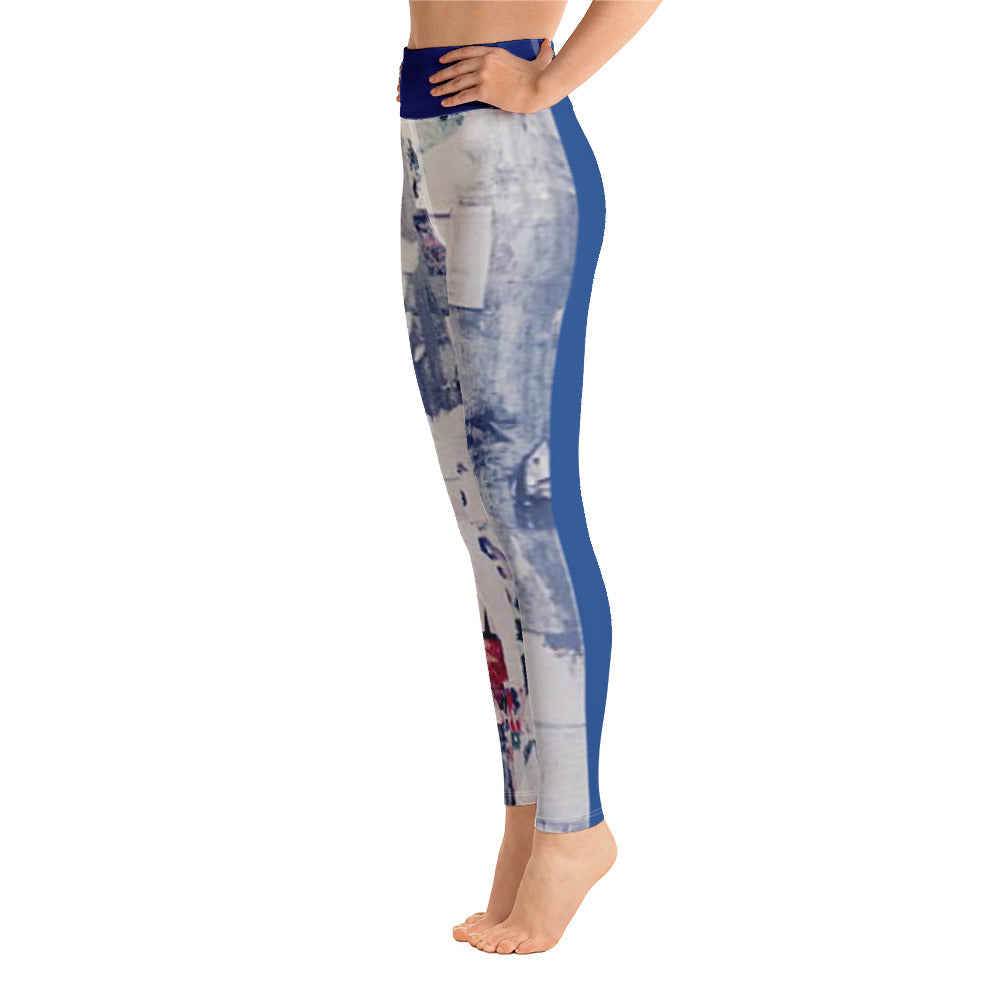 Magazine Print Leggings